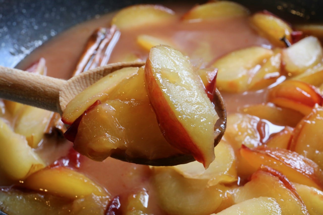 Spiced Stewed Plum Compote Recipe Photo Image.