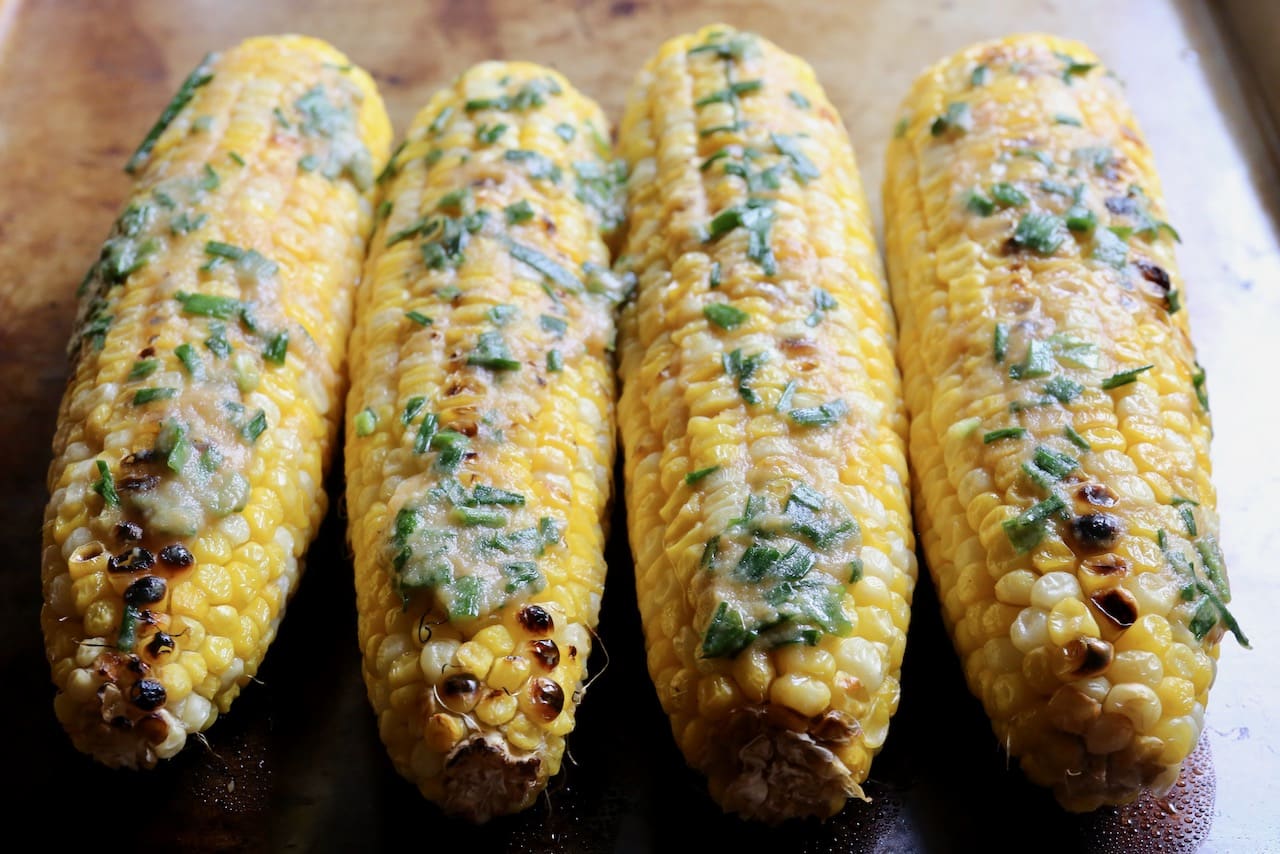 We love serving Miso Butter Corn on the Cob in the summer as a side dish to accompany grilled steak or hamburgers. 
