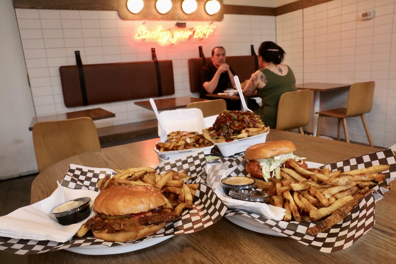 Burgers N'Fries Forever is located in the heart of Toronto's Entertainment District.