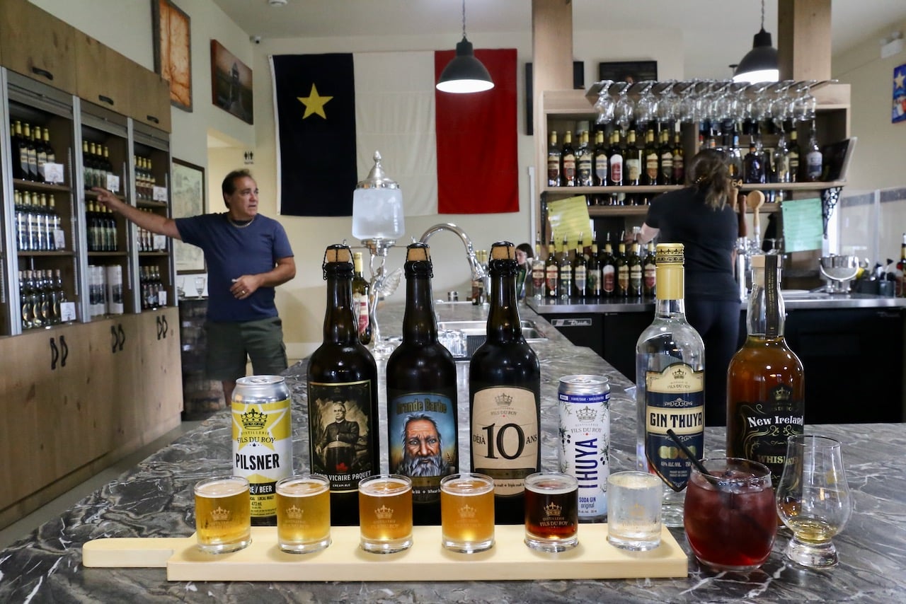 Fils du Roy is one of the few New Brunswick Breweries that is also a distillery. 
