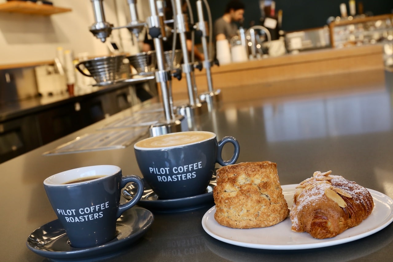 Pilot Coffee Roasters on Ossington Avenue. 