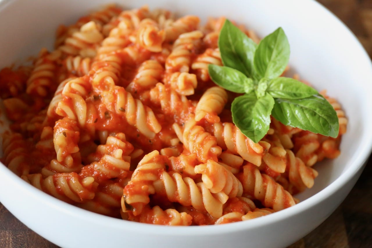 Vegan Roasted Tomato and Pepper Sauce Recipe For Pasta