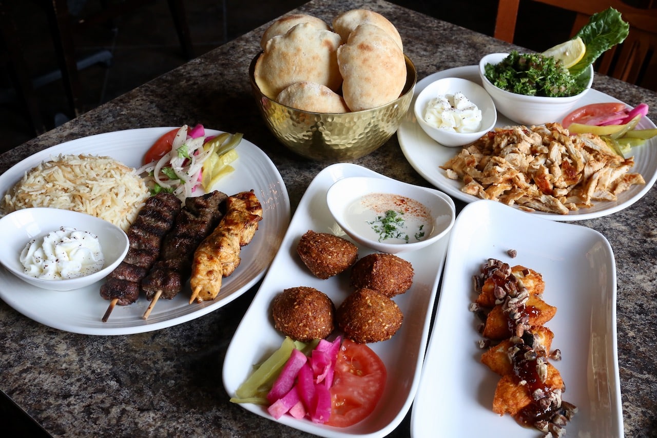 Enjoy Middle Eastern cuisine at Tabouli by Edy's.