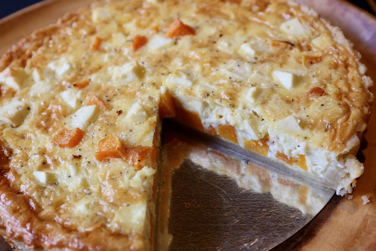 We love serving quiche with a fresh salad for brunch, lunch or dinner.