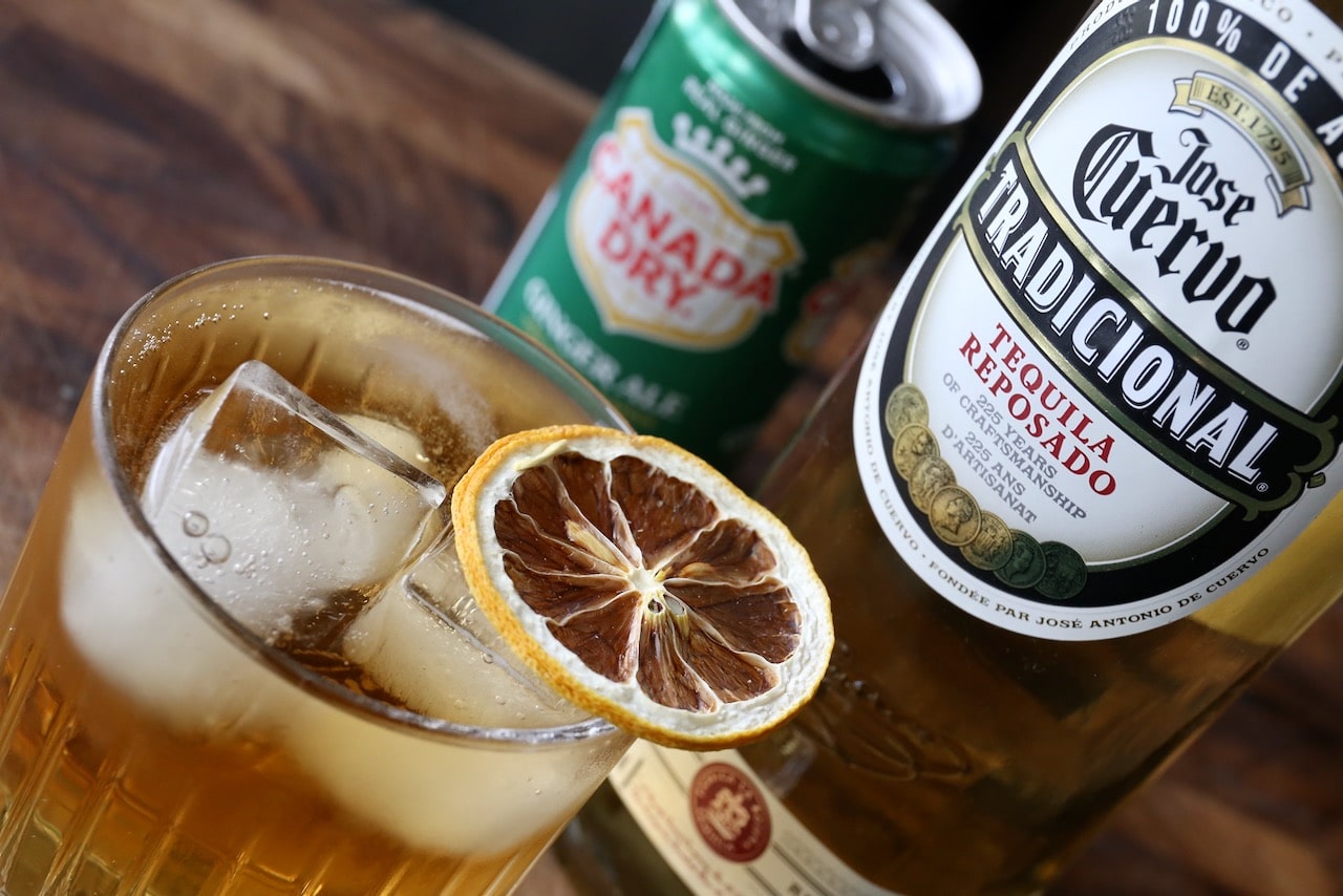 Easy Tequila Ginger Ale Cocktail Recipe