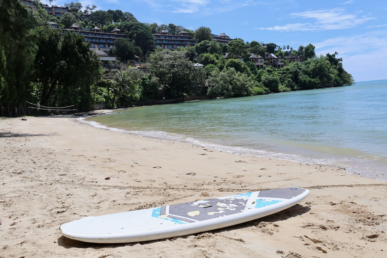 Play fun watersports and volleyball at Westin Phuket's sandy beach.