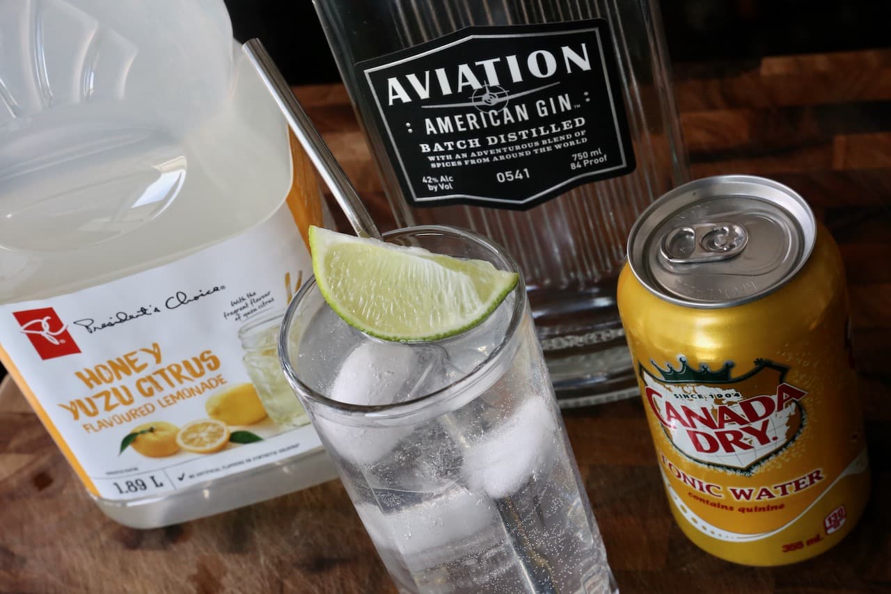Now you're an expert on how to make a Yuzu Gin and Tonic!