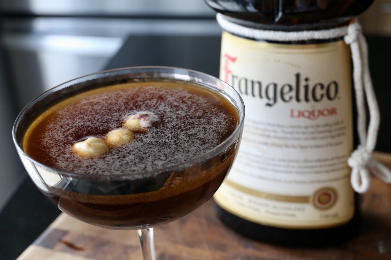 Now you're an expert on how to make a festive Hazelnut Espresso Martini! 