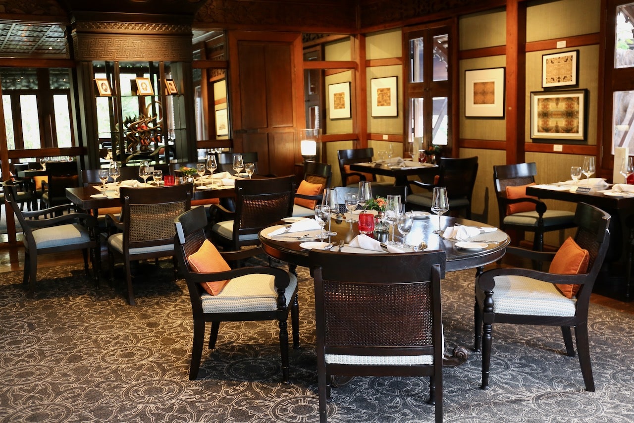 Palette Restaurants serves Western dishes at 137 Pillars House Chiang Mai.