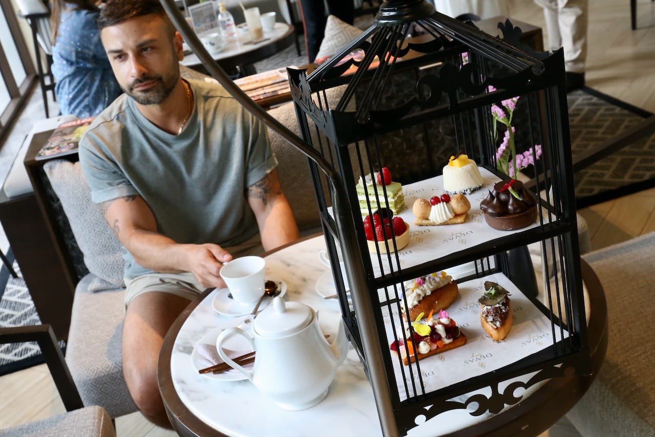 Sip and nibble the British tradition of afternoon tea at Devas' Lounge.