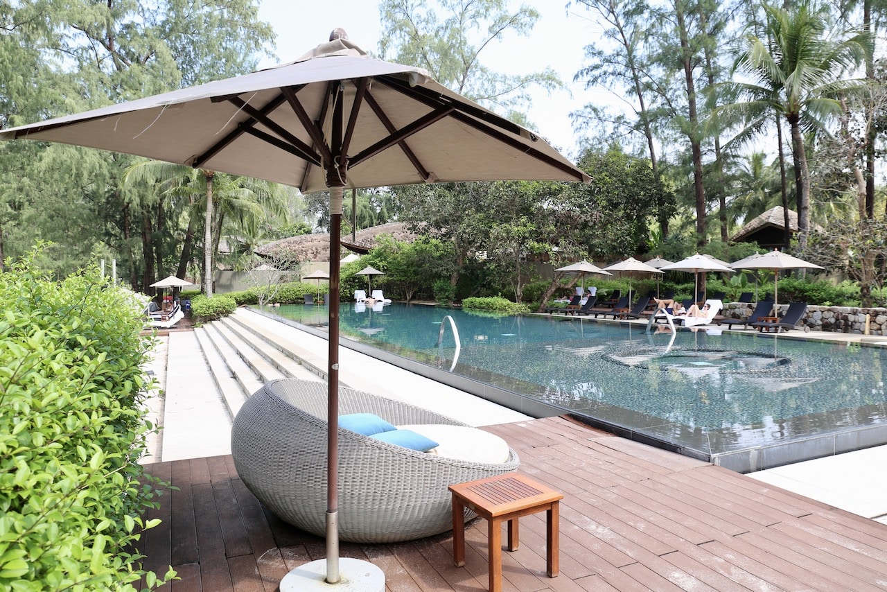 Swimming pool at Renaissance Phuket Resort.