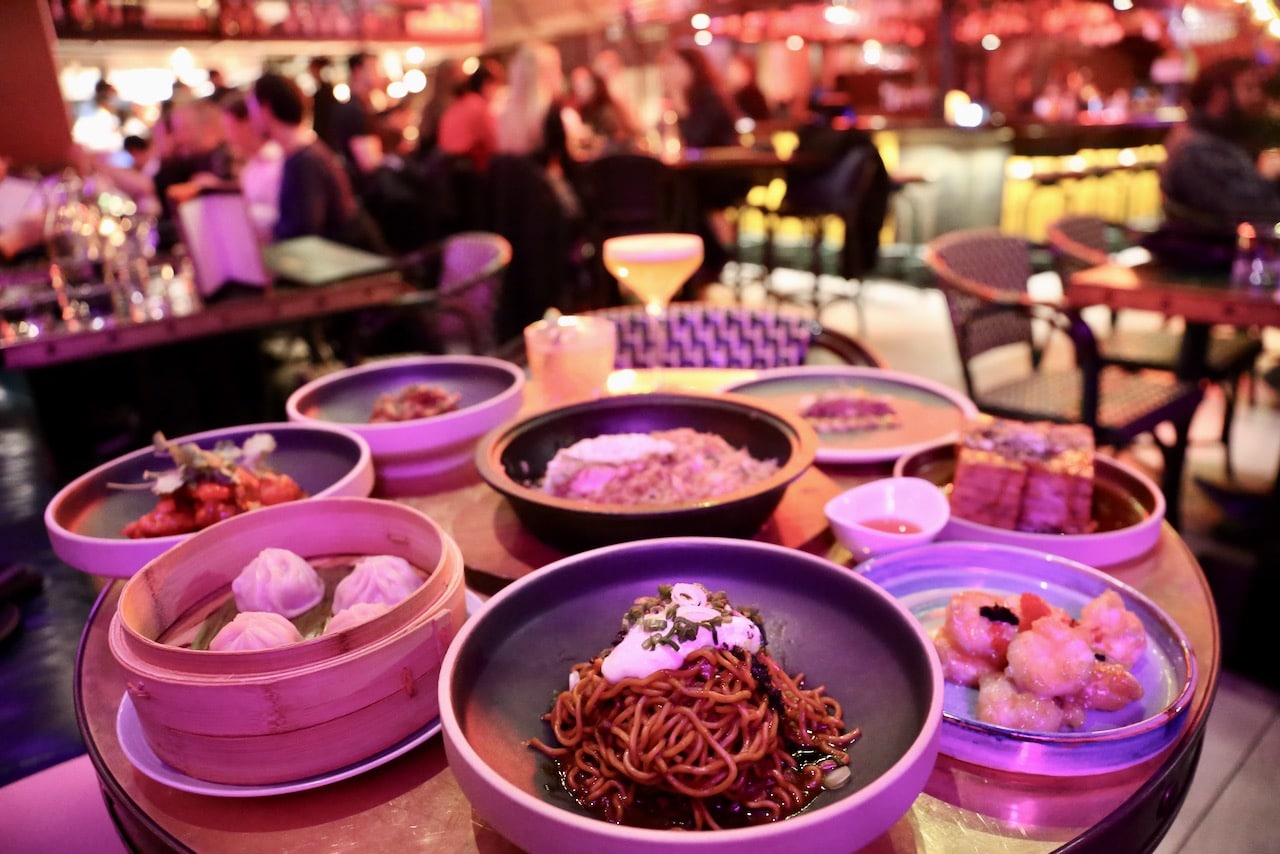 Dasha is a chic Chinese restaurant on King Street West featuring fun karaoke rooms.