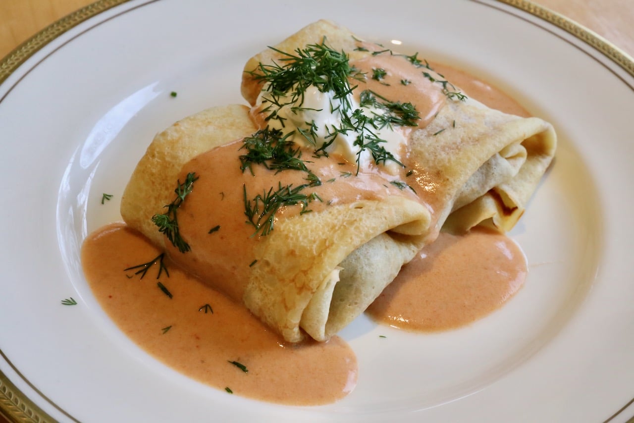 Hortobagyi Palacsinta Hungarian Meat Stuffed Crepes Recipe