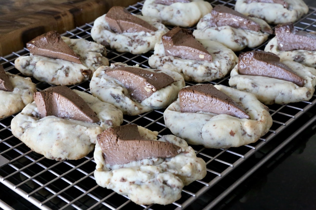 Toblerone Cookies Photo Image.