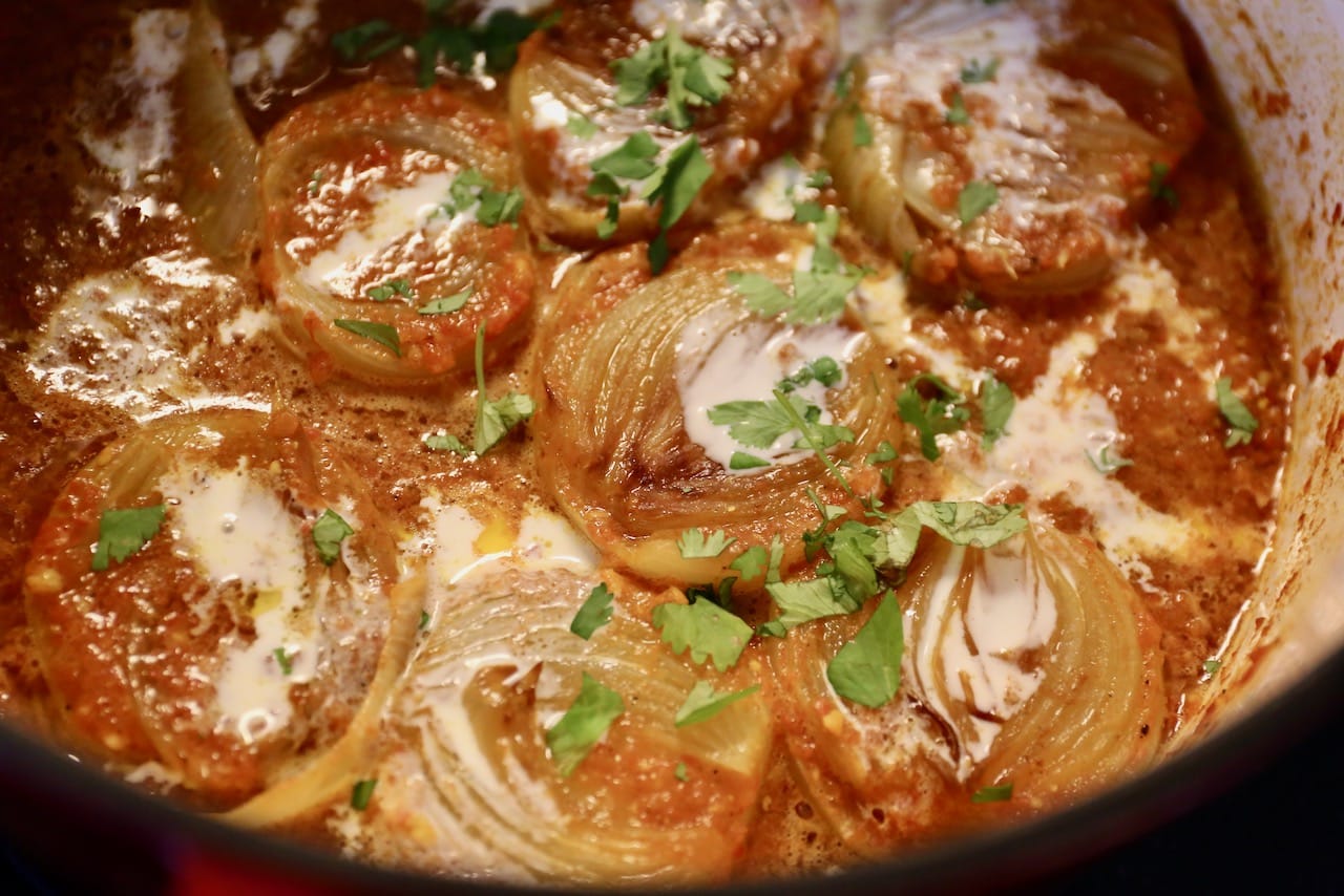 Indian Whole Roasted Onion Curry Recipe