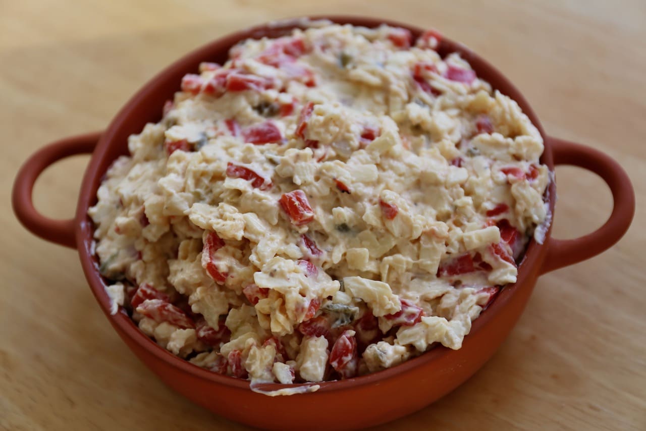 Spicy Jalapeno Pimento Cheese Photo Image.