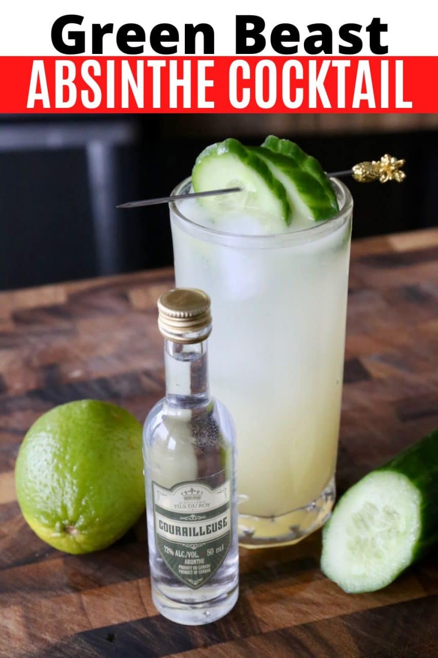 How To Make A Green Beast Cocktail.