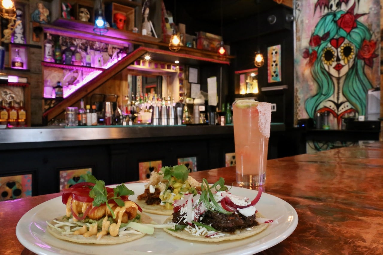 Los Lobos Tacos is one of the best London Ontario restaurants for fans of Mexican margaritas.