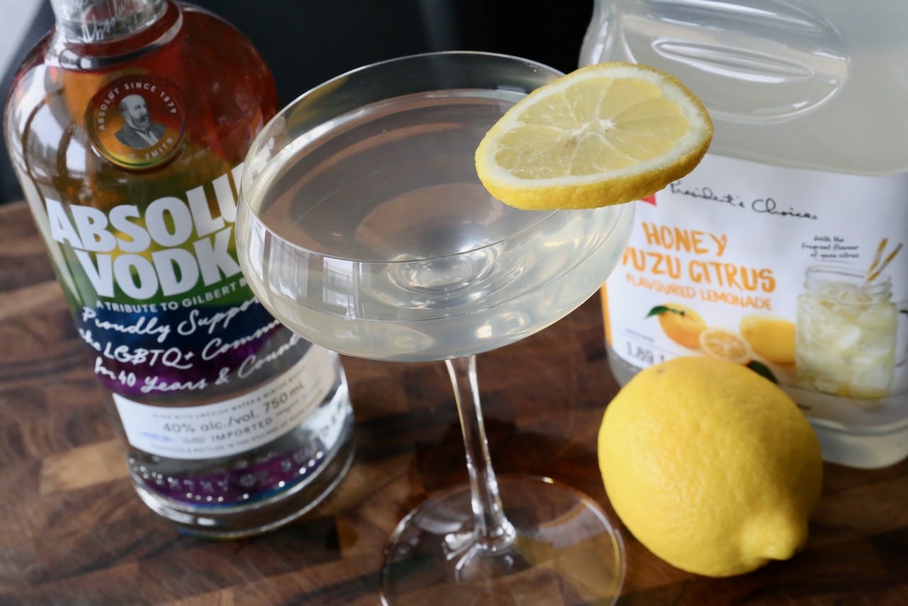 Now you're an expert on how to make a Yuzu Martini!