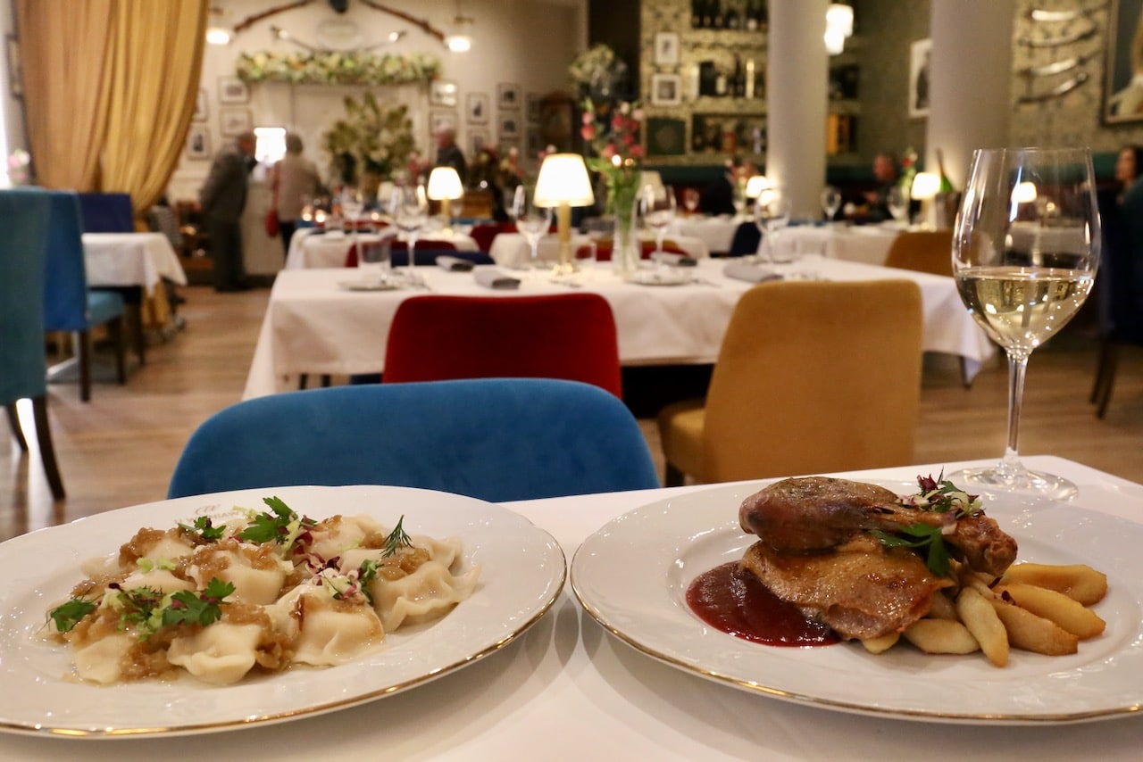 If you're celebrating someone special on a Warsaw City Break book a fancy feast at U Wieniawy.