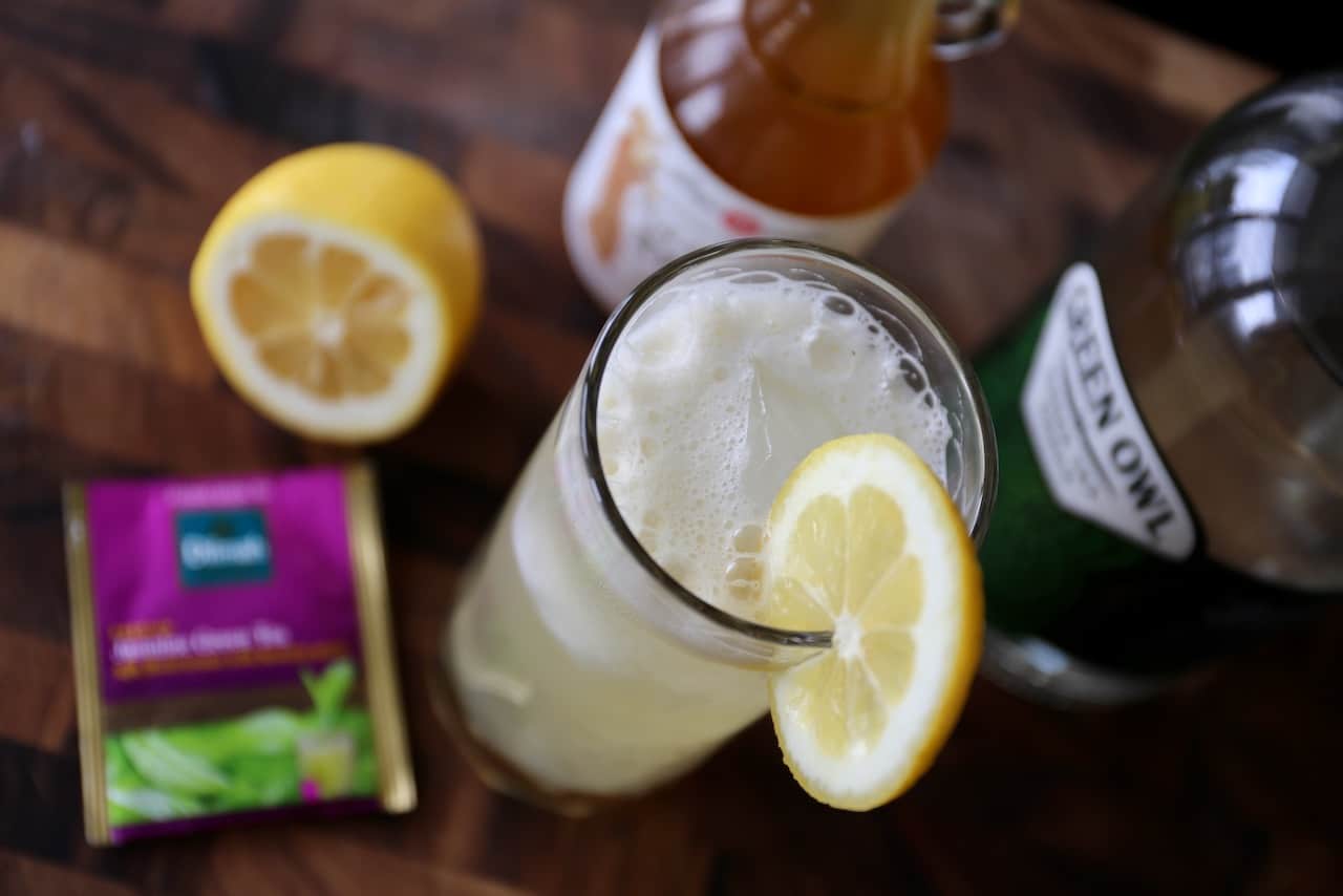 We love serving this Green Tea Cocktail on a hot summer day.