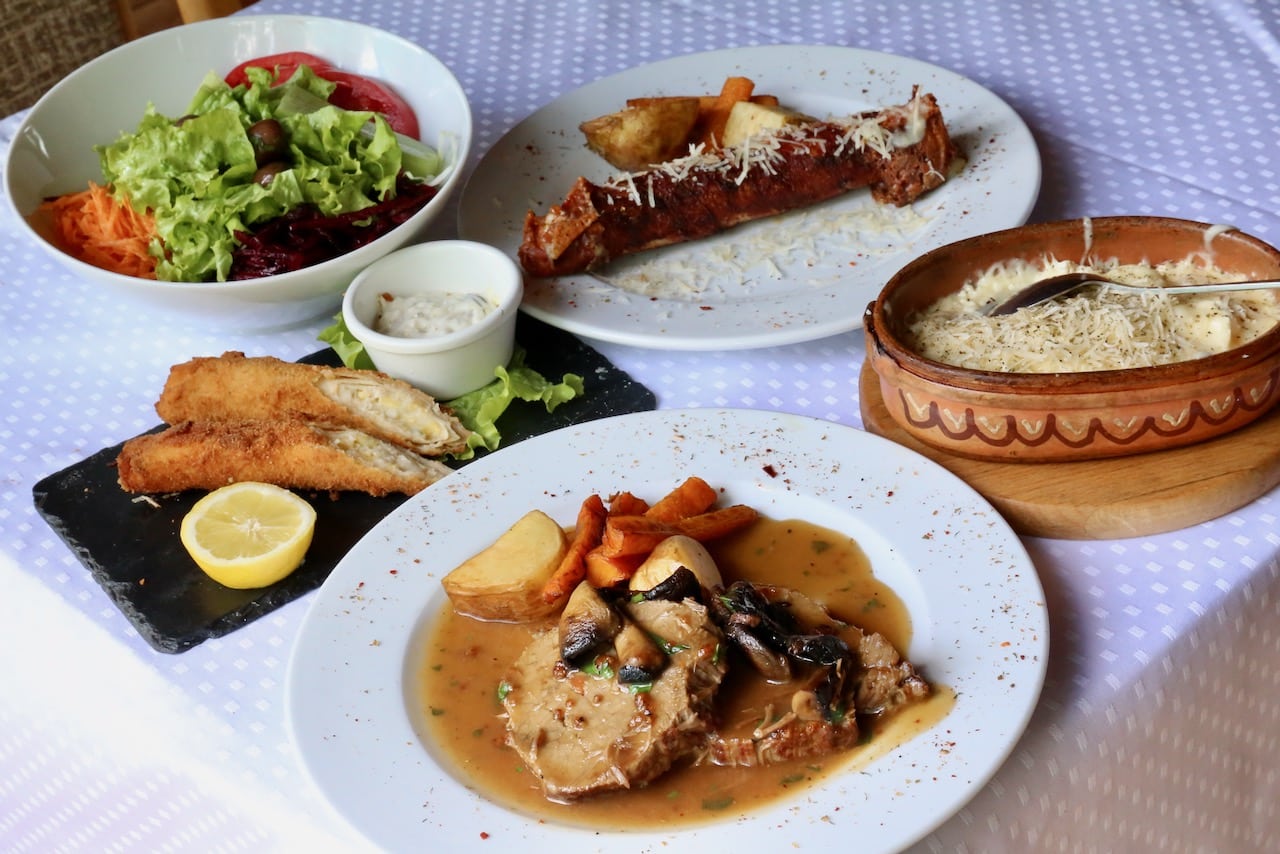 North Macedonia's cuisine features delicious Balkan recipes.