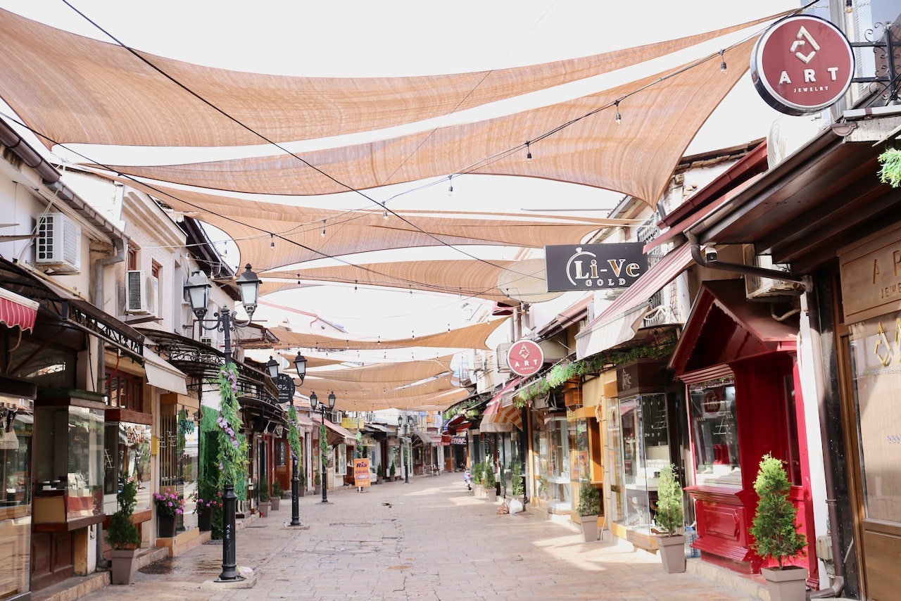 What to do In Skopje for shopaholics? Visit the Old Bazaar.