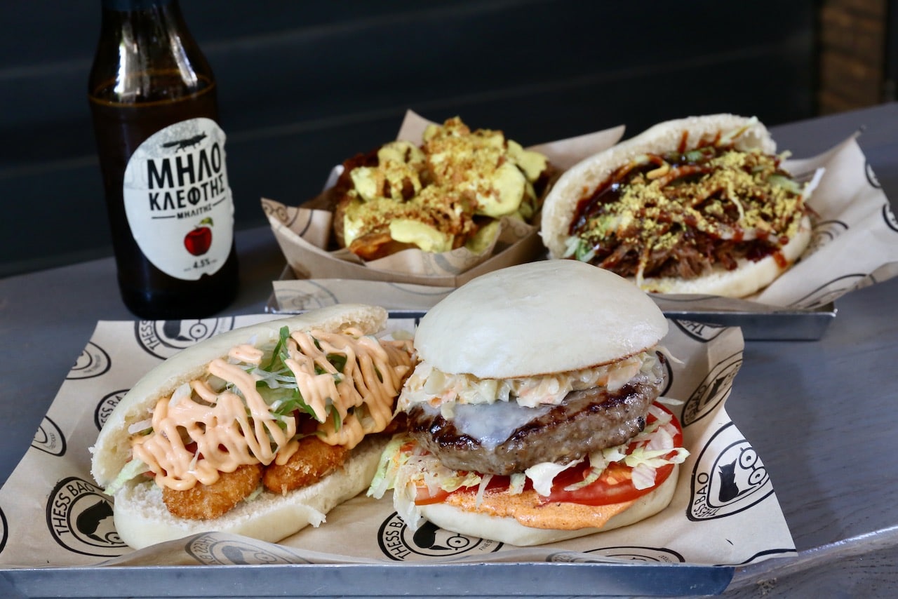 Thess Bao showcases the diversity of Thessaloniki's street food scene as it combines Chinese and Greek flavours. 