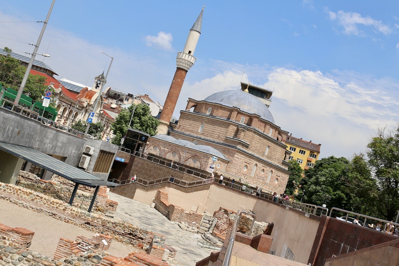 Banya Bashi Mosque in Sofia.