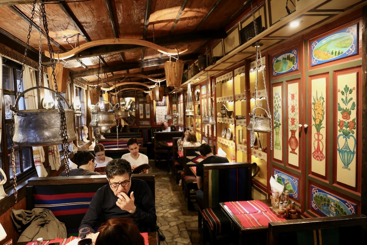 Tasting local Bulgarian cuisine at traditional restaurants is one of our favourites things to do in Sofia on a city break.