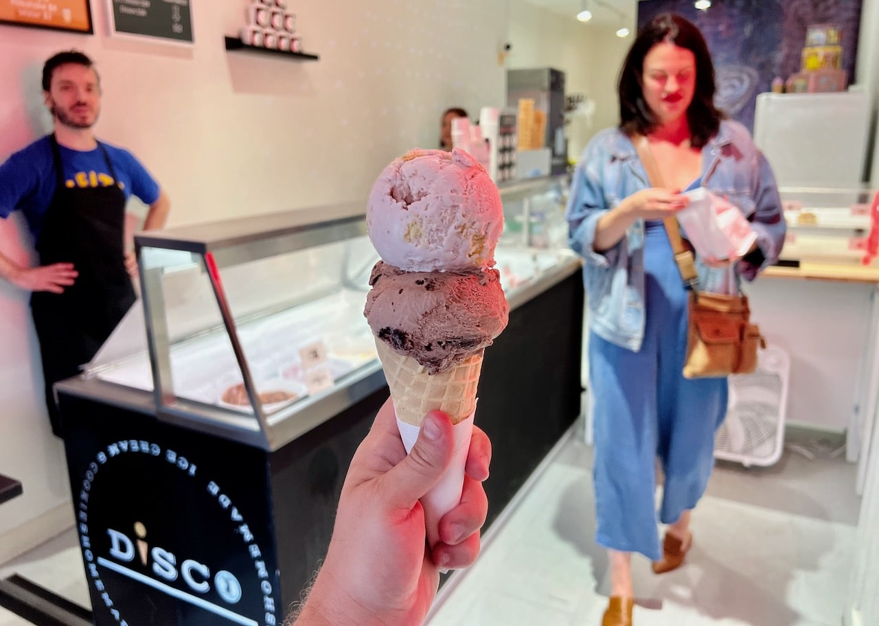 Enjoy homemade Toronto ice cream at DISCO on Queen Street West. 