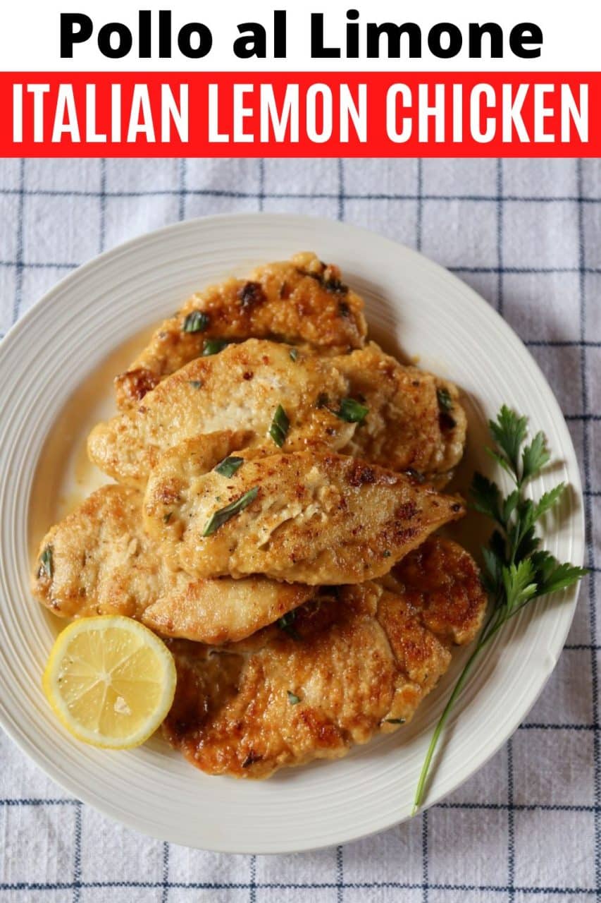 How to make Chicken "Pollo al Limone".