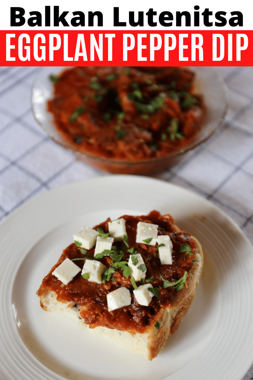 How to make Lutenitsa Red Pepper Eggplant Dip.