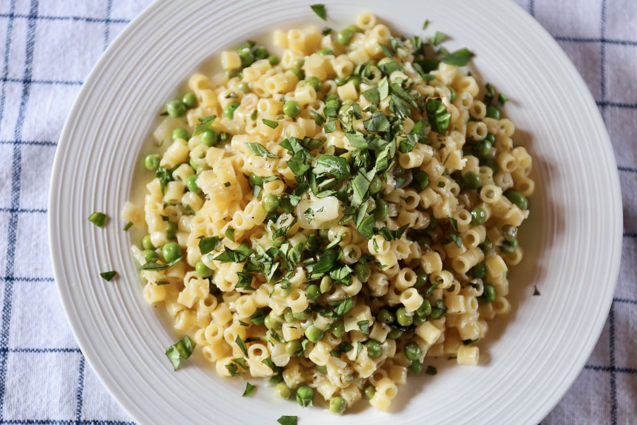 We love serving this pasta as a simple lunch, or as a side dish paired with grilled meat or seafood at an Italian feast.