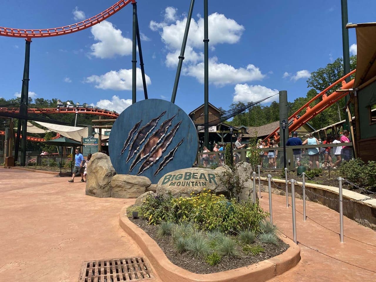 Big Bear Mountain is Dollywood's newest, and longest coaster!