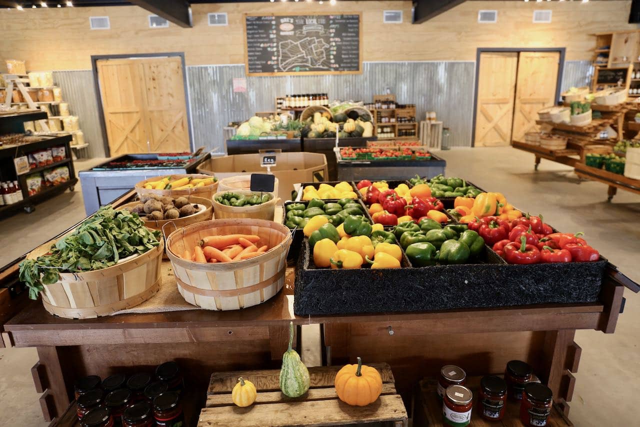 Shop for local produce at Bre's Fresh Market.