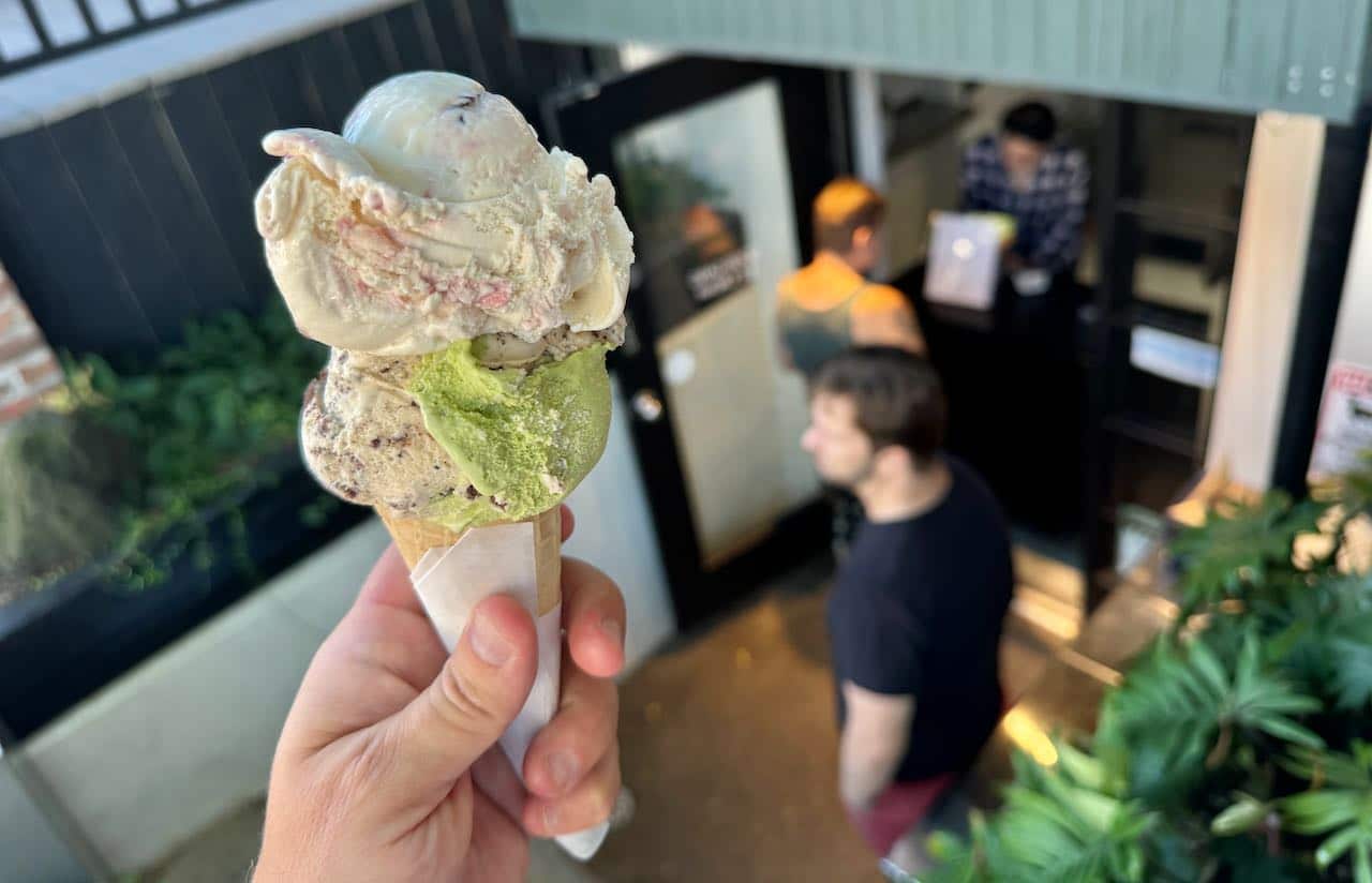 Good Gang Ice Cream in Cabbagetown.