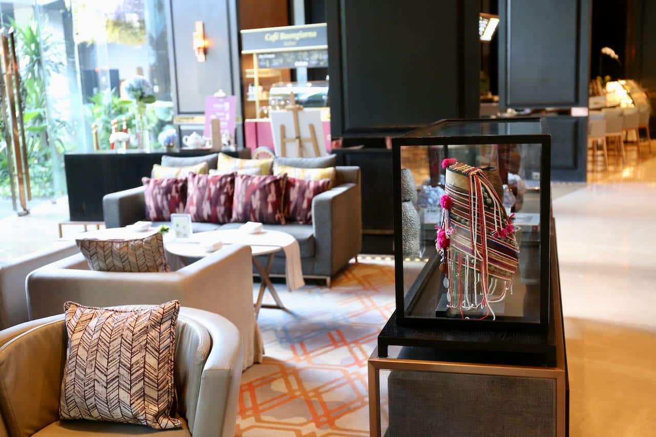 Hyatt Regency Bangkok Lobby Lounge.