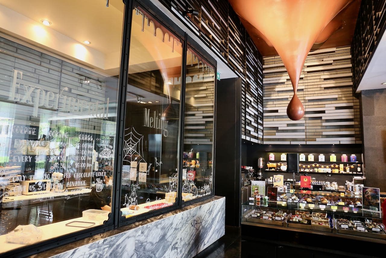 Enjoy a chocolate making class at Chocolab.