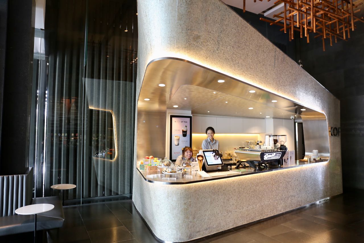 KOF is the hotel's lobby level espresso bar.