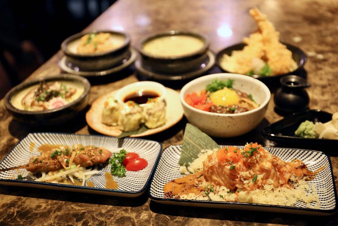 All you can eat sushi at Soshi. 