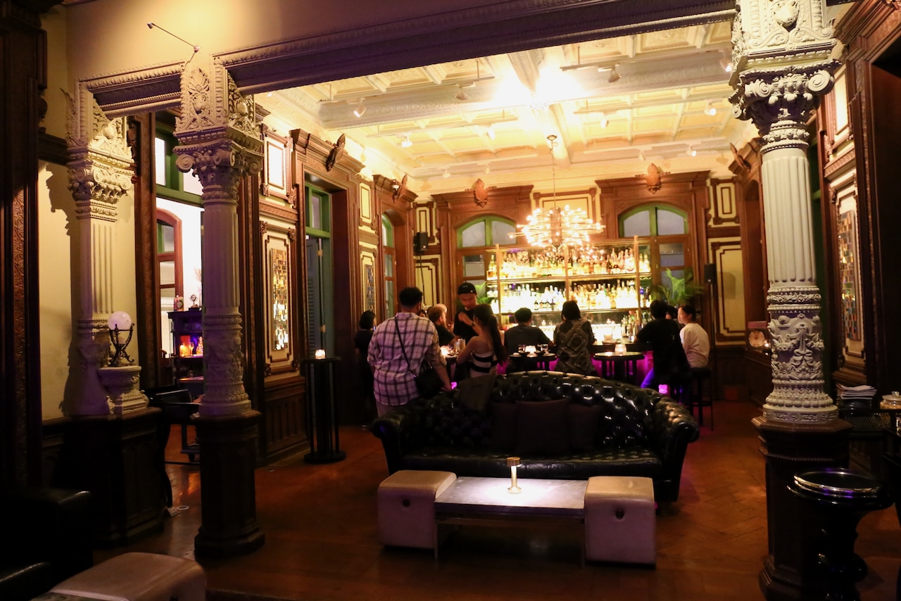 Sip craft cocktails at The Bar at The House on Sathorn.