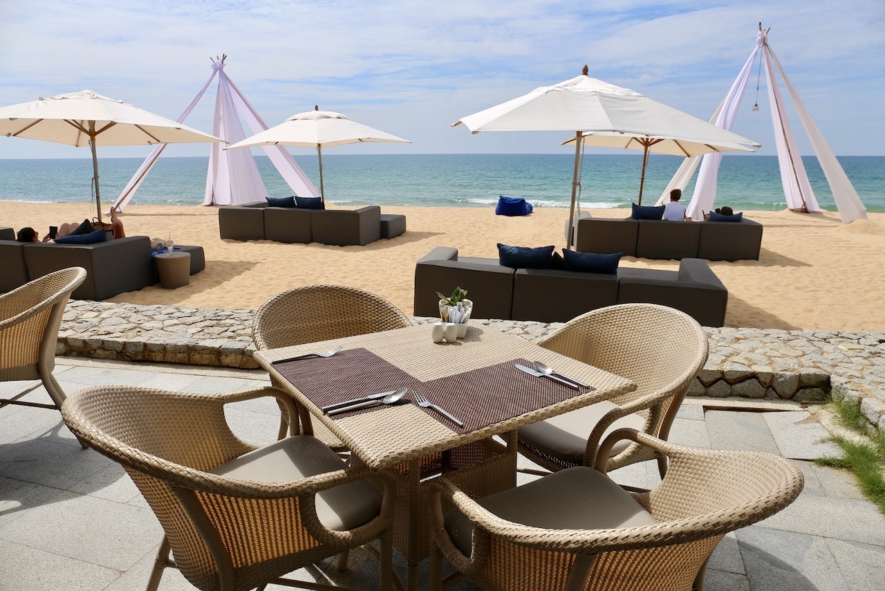 Enjoy scenic ocean views from all-day-dining restaurant The Edge.