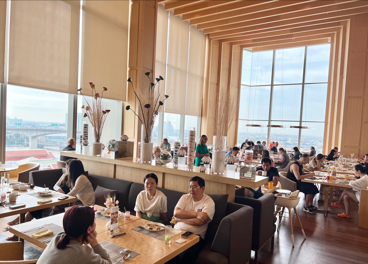 Skyline is the hotel's signature all day buffet restaurant. 