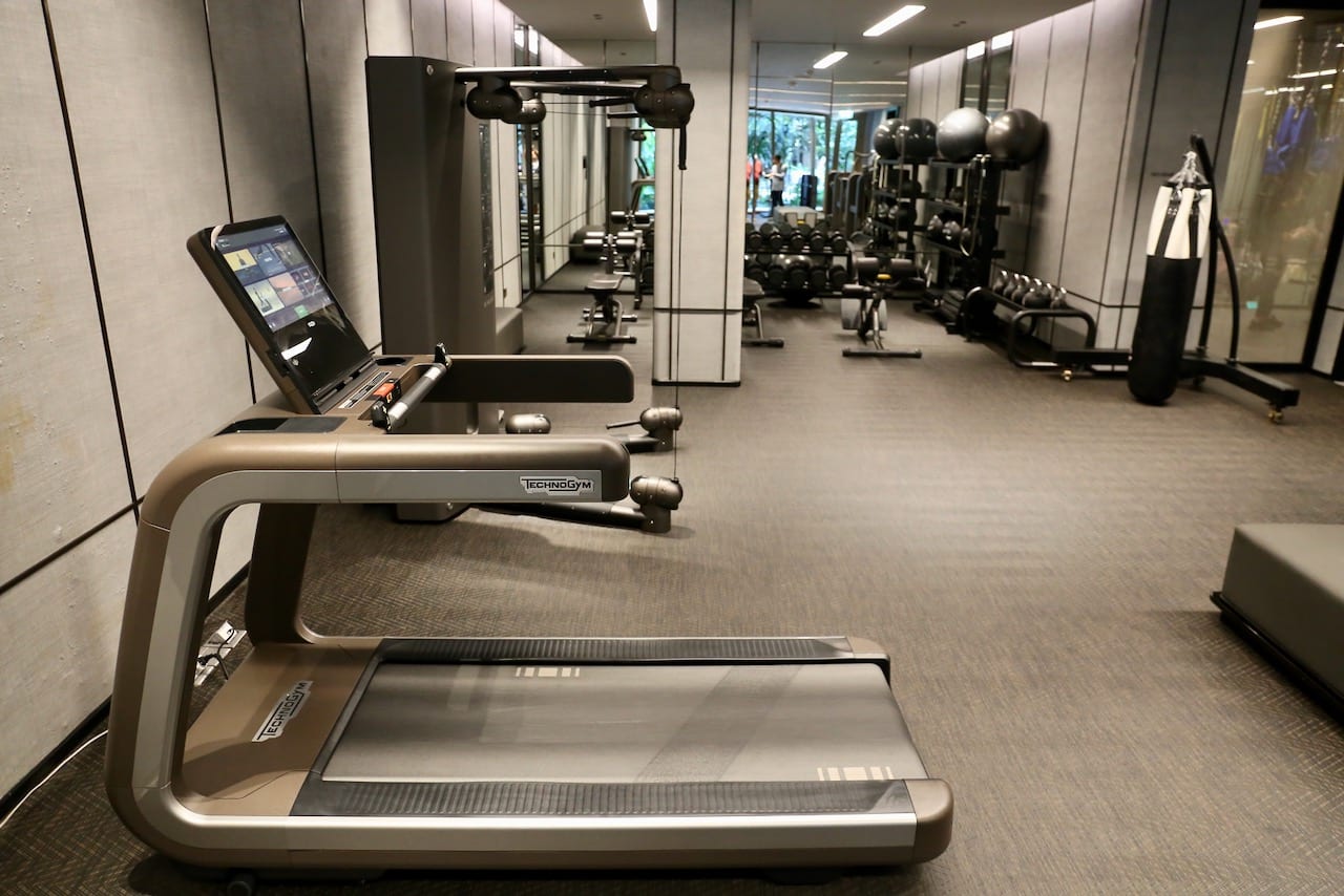 Capella Bangkok Fitness Centre.