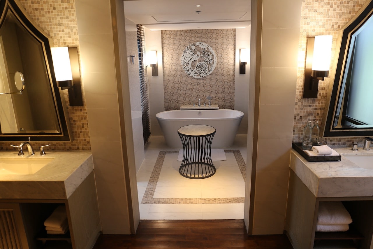 Phuket Marriott Resort Nai Yang Beach Villa Bathroom.