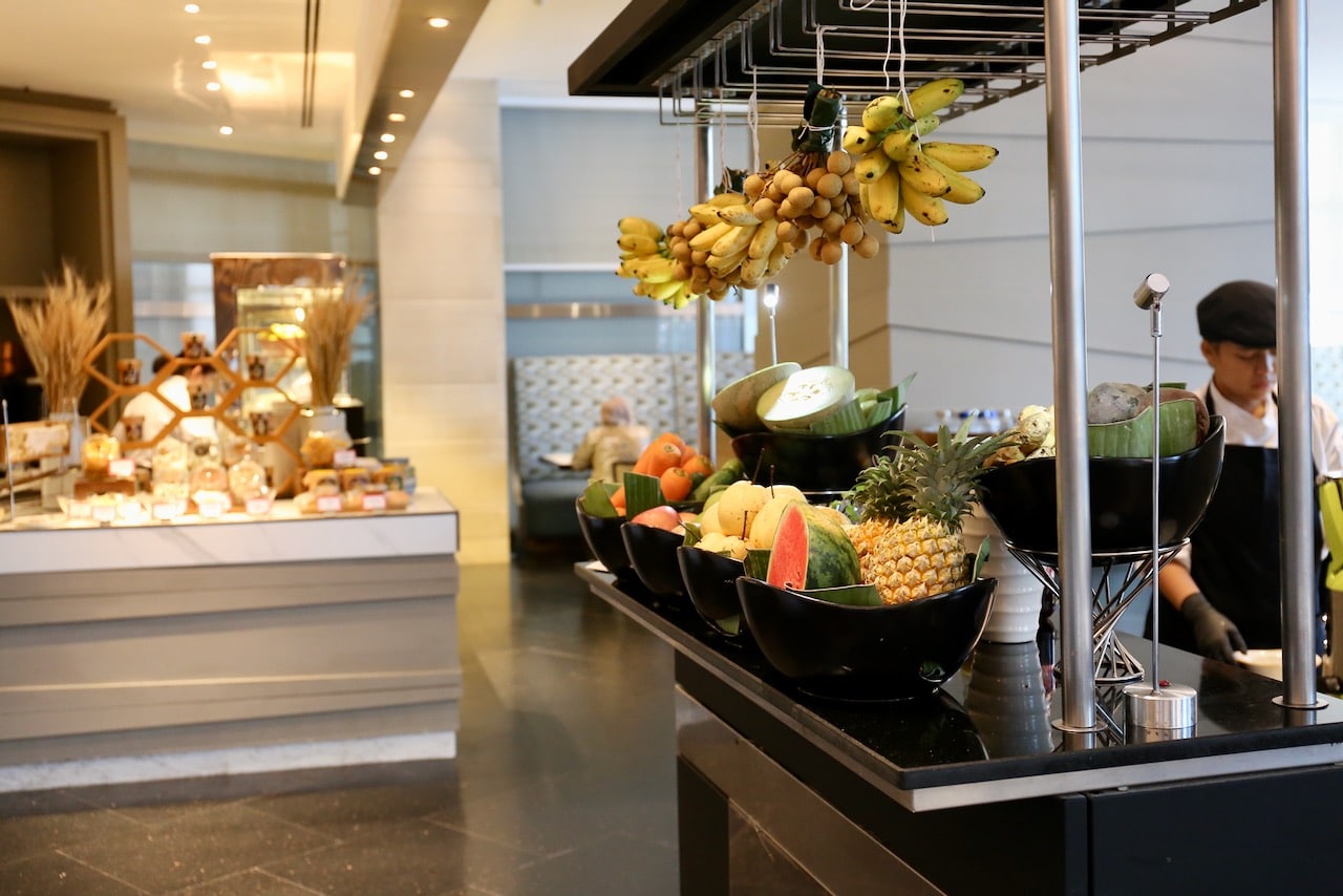 Enjoy a delicious breakfast buffet at Voila! Restaurant.