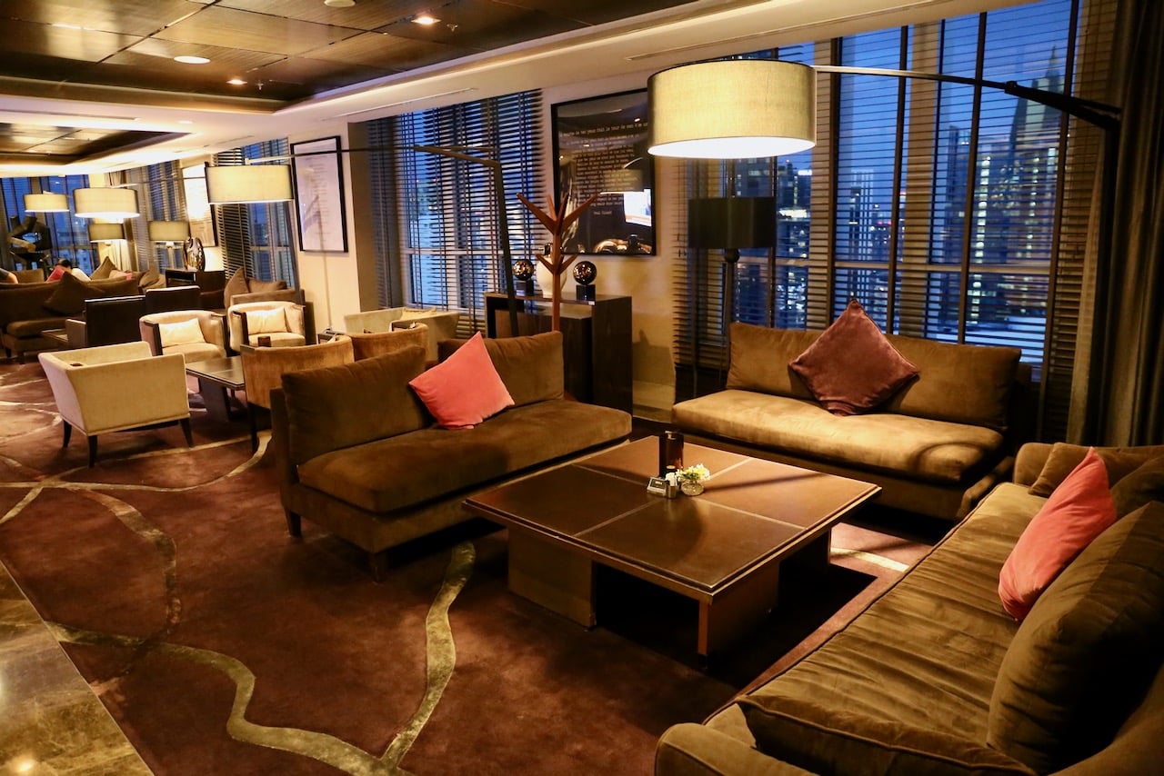 Sofitel offers sky-high views with distinct buffet and cocktail bar spaces to mix and mingle at sunset.