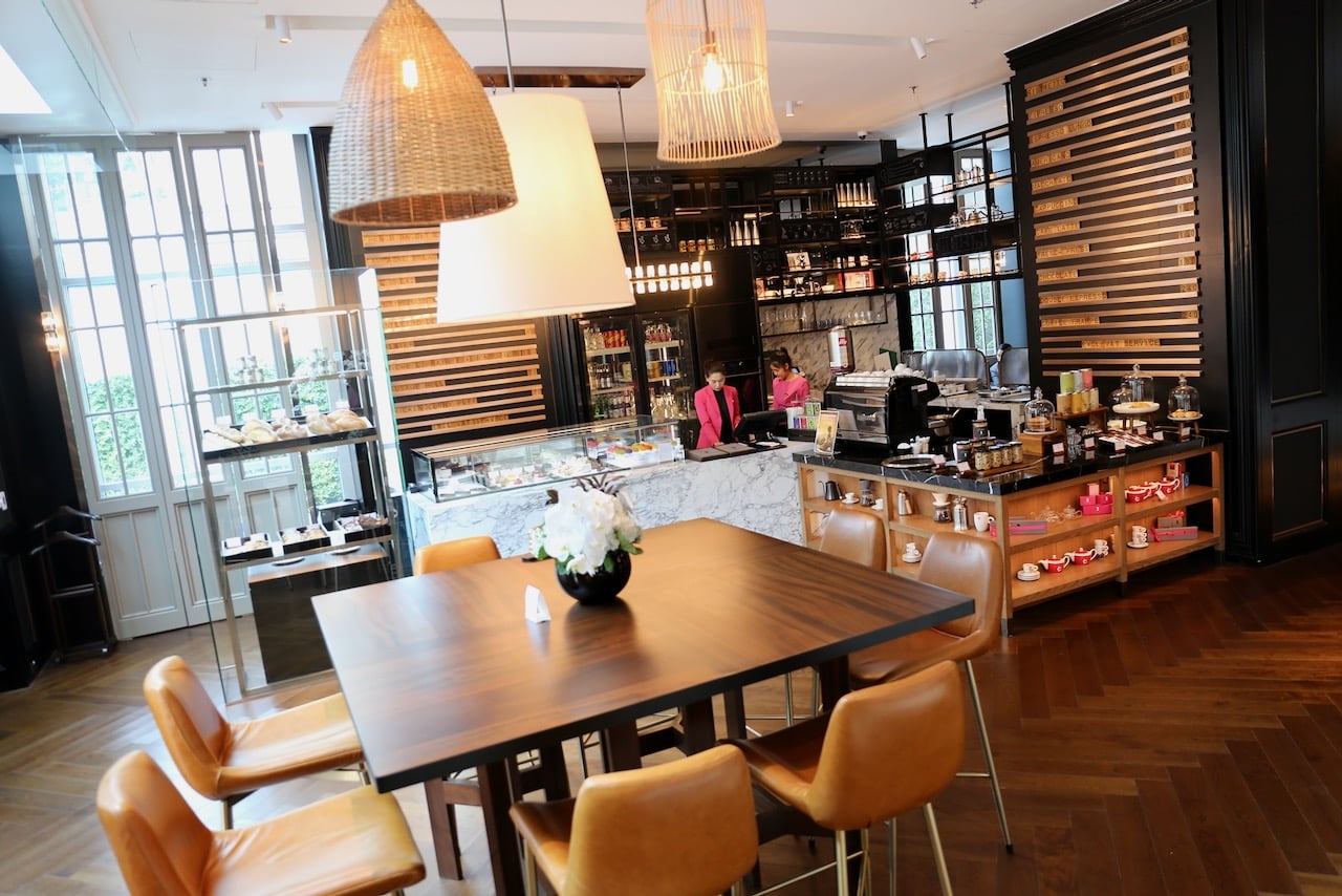 Le Macaron is located on the hotel's lobby level.