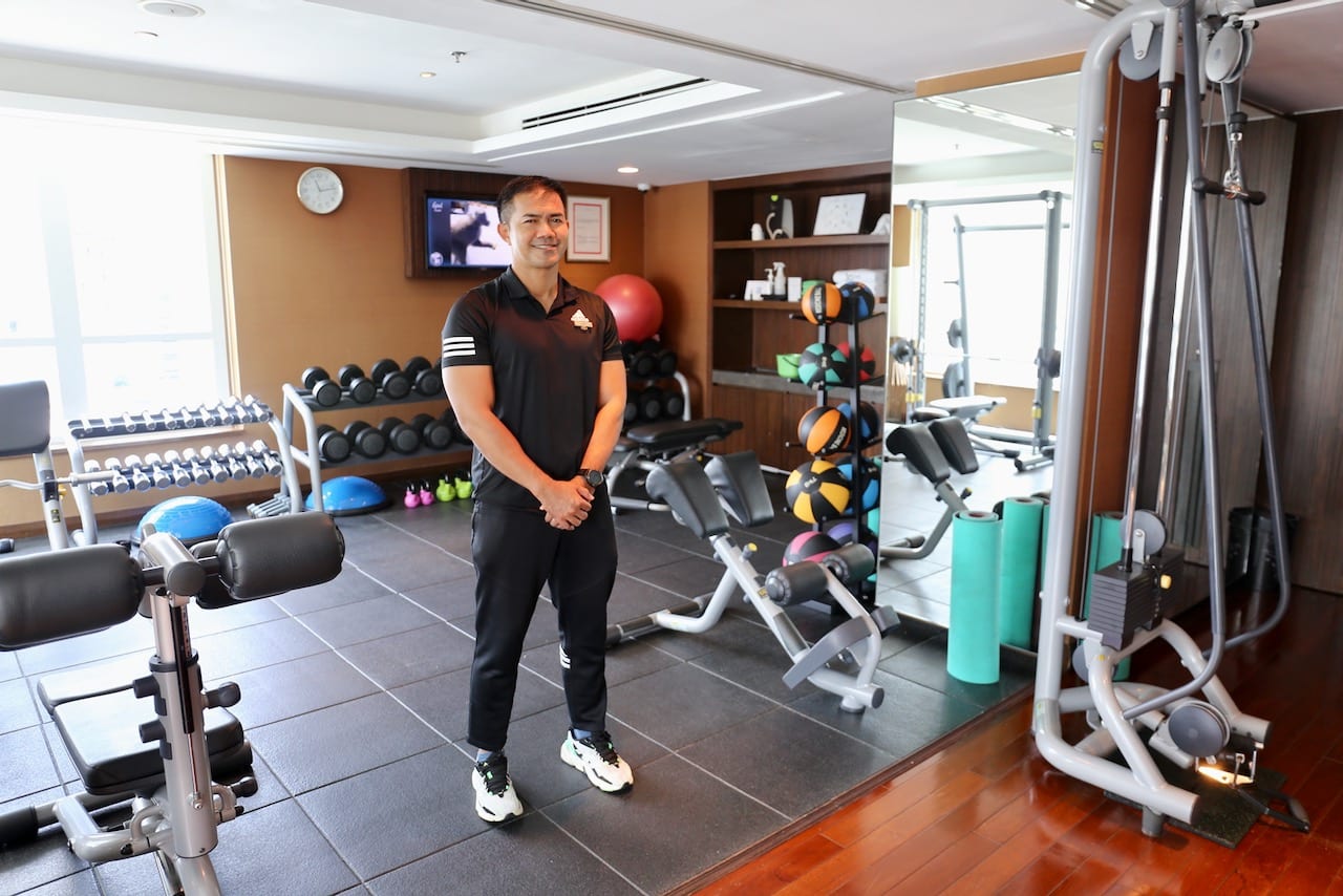 Sofitel Bangkok Hotel Fitness Centre.